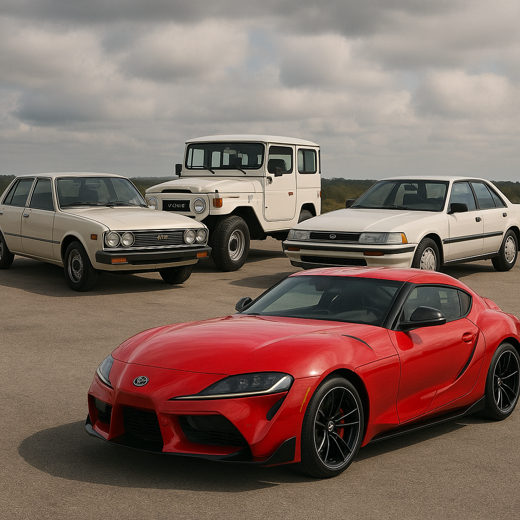 Historia marki Toyota – od Corolli po Suprę
