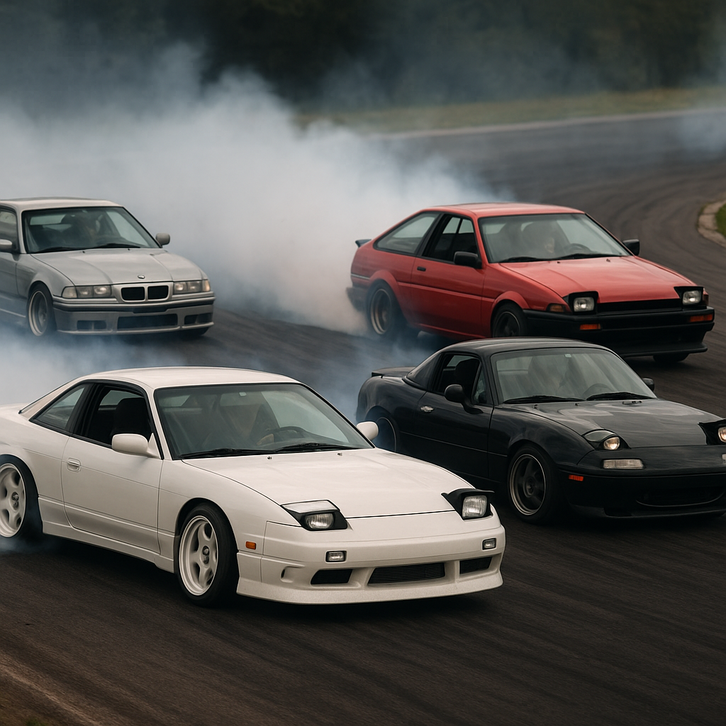 Najlepsze samochody do driftu dla początkujących