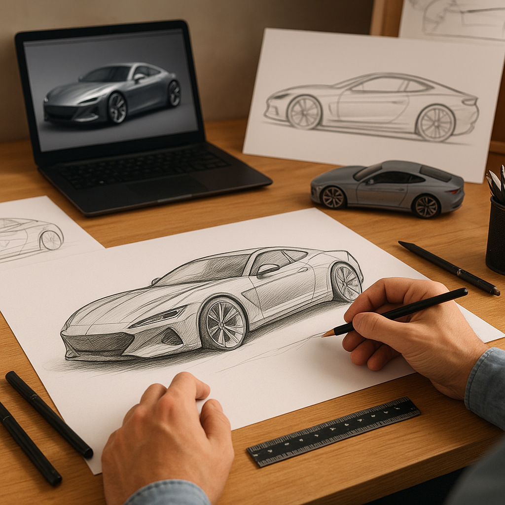 Jak wygląda proces projektowania samochodu od zera