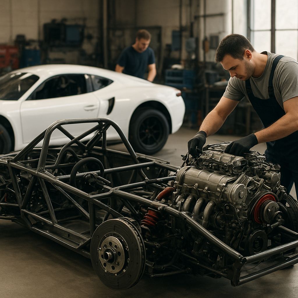 Jak powstaje samochód wyścigowy