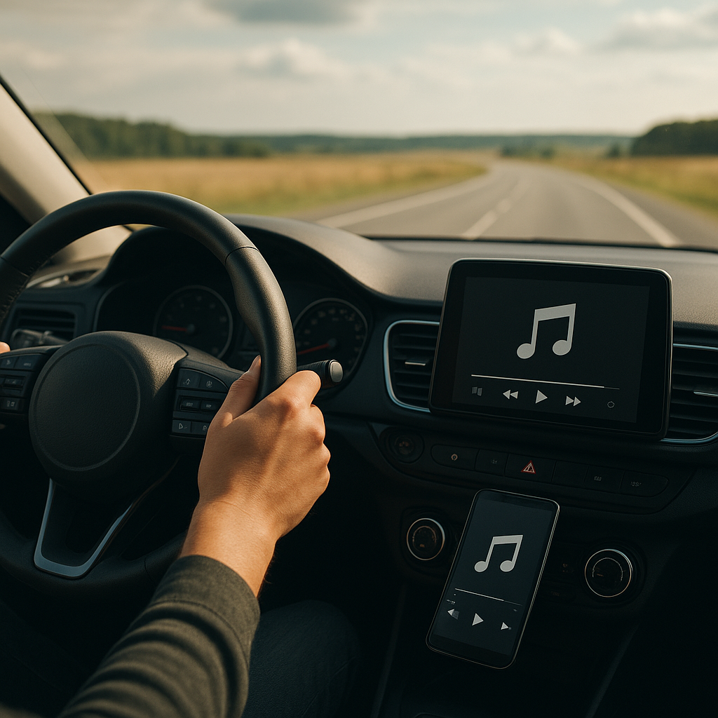 Najlepsze playlisty do długich podróży samochodem