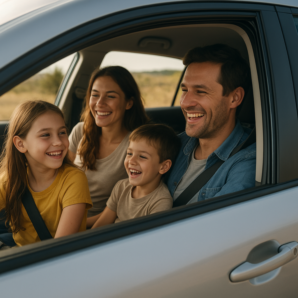 Najlepsze wspomnienia z rodzinnych podróży autem