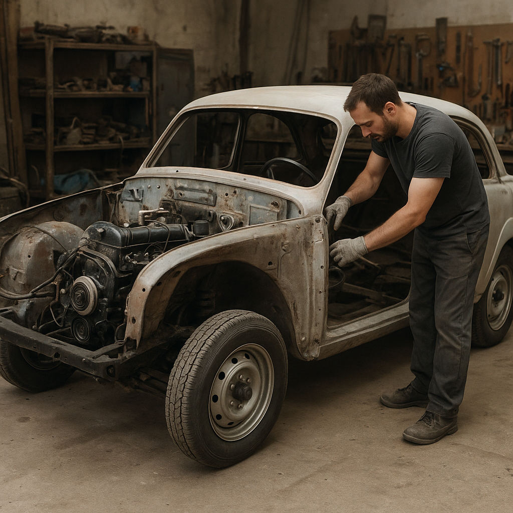 Jak wygląda proces odbudowy klasyka od podstaw