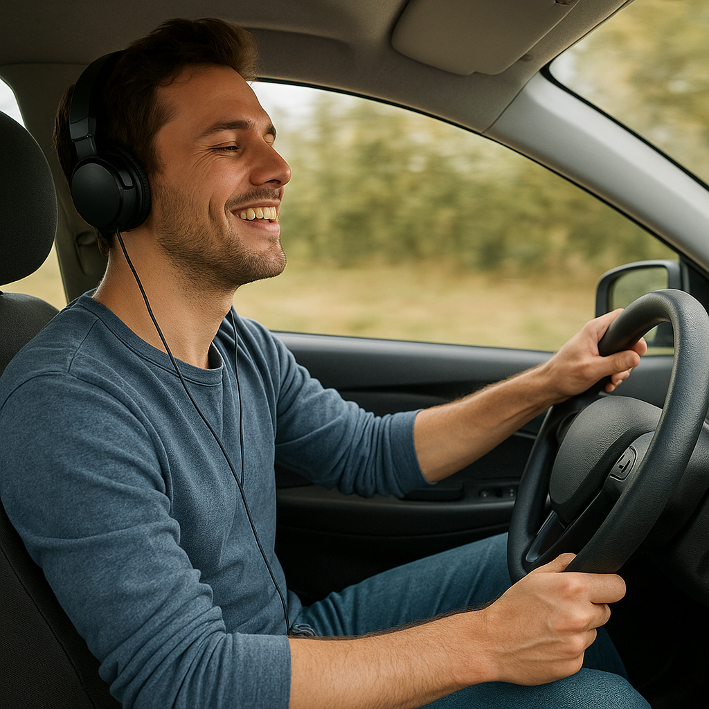 Jak muzyka wpływa na przyjemność z jazdy