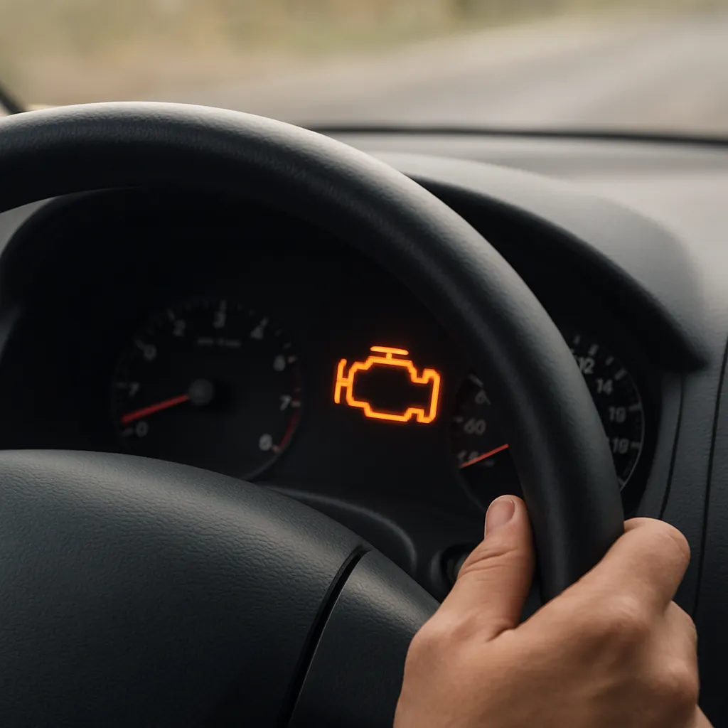 Co zrobić, gdy zapali się kontrolka „check engine”